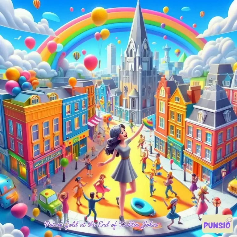 Pot of Gold at the End of Dublin Jokes