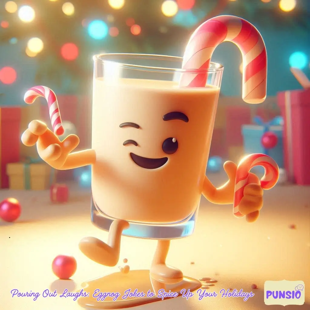 Pouring Out Laughs Eggnog Jokes to Spice Up Your Holidays