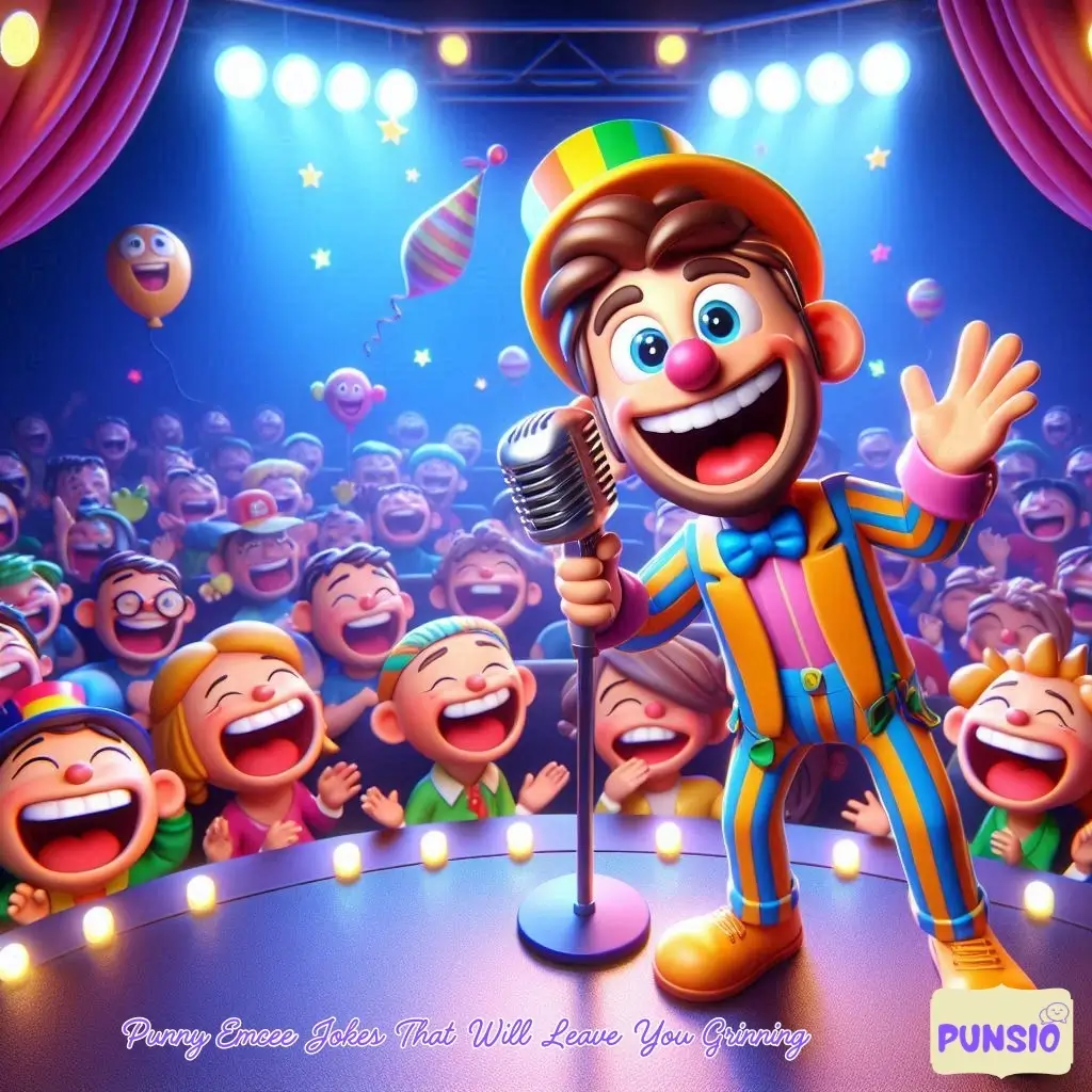 Punny Emcee Jokes That Will Leave You Grinning