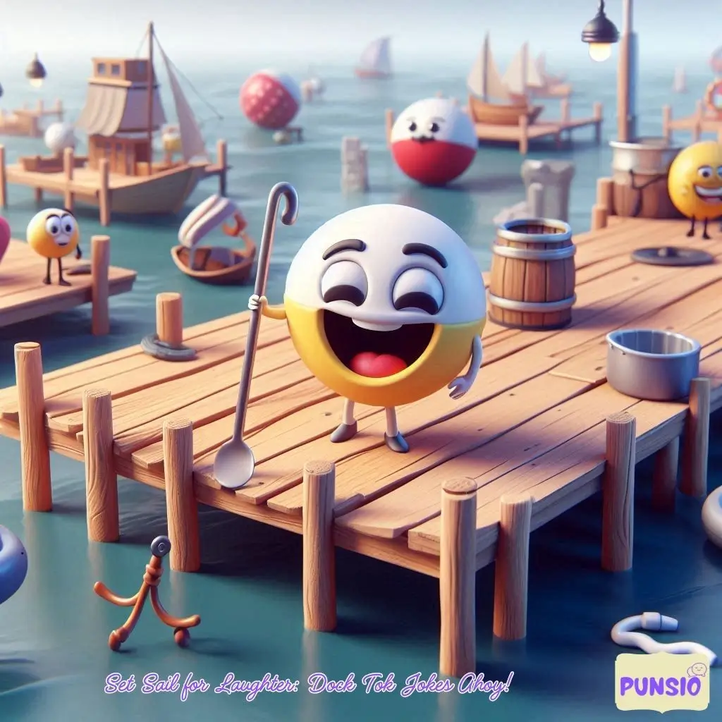 165+ Laughs Galore with Dock Tok Jokes and Puns That Float Your Boat!