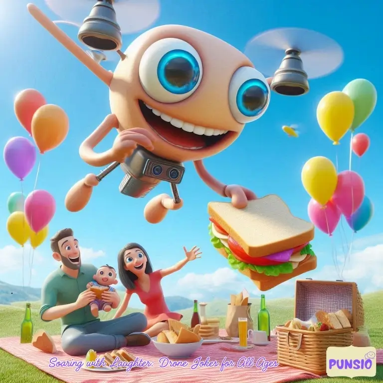 Soaring with Laughter Drone Jokes for All Ages