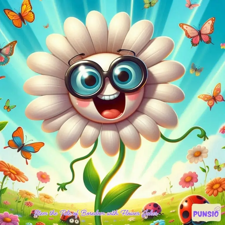 Stem the Tide of Boredom with Flower Jokes