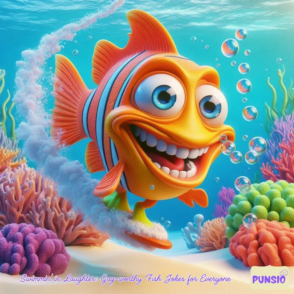 Swimmin in Laughter Gag worthy Fish Jokes for Everyone