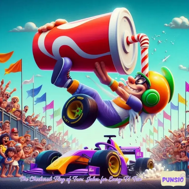The Checkered Flag of Fun Jokes for Every F1 Fan