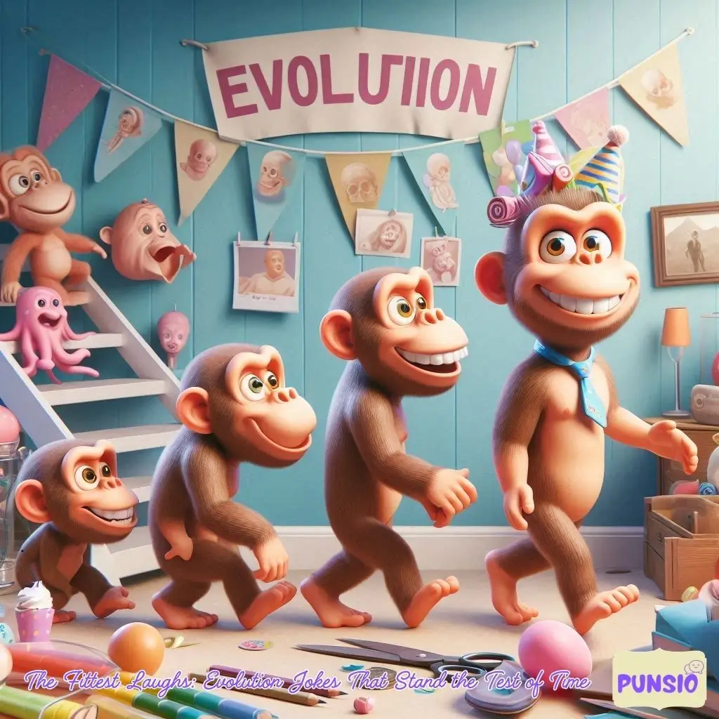 179+ Giggles Galore with Evolution Jokes and Puns that Evolve Your Humor!
