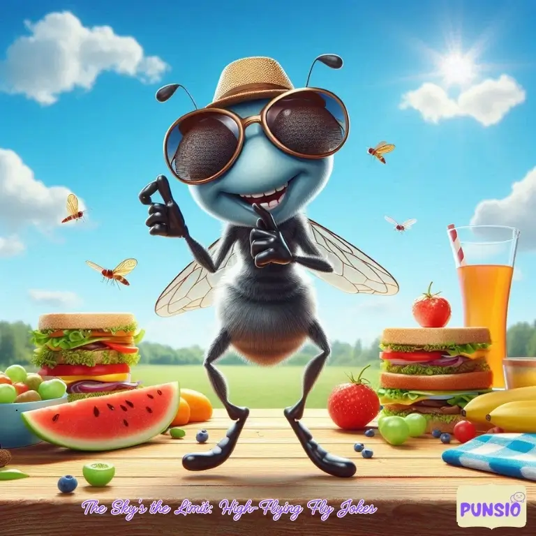 The Skys the Limit High Flying Fly Jokes
