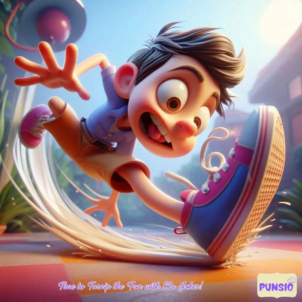 Time to Turnip the Fun with Ela Jokes