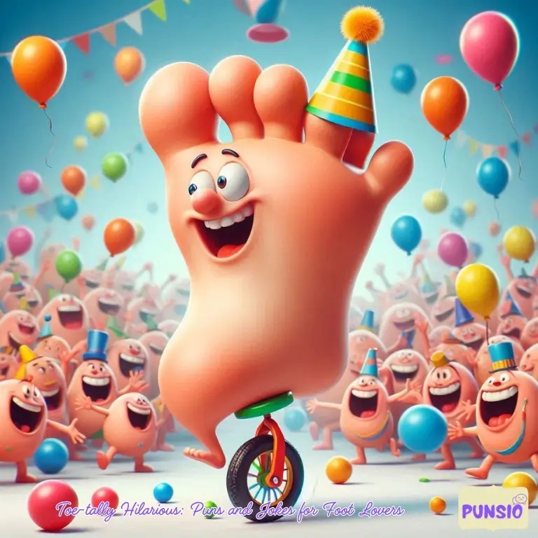 Toe tally Hilarious Puns and Jokes for Foot Lovers