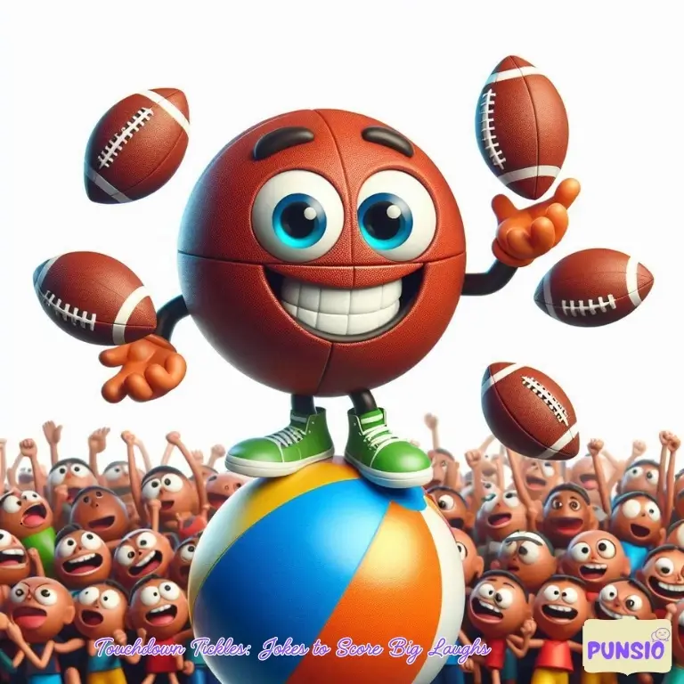 Touchdown Tickles Jokes to Score Big Laughs
