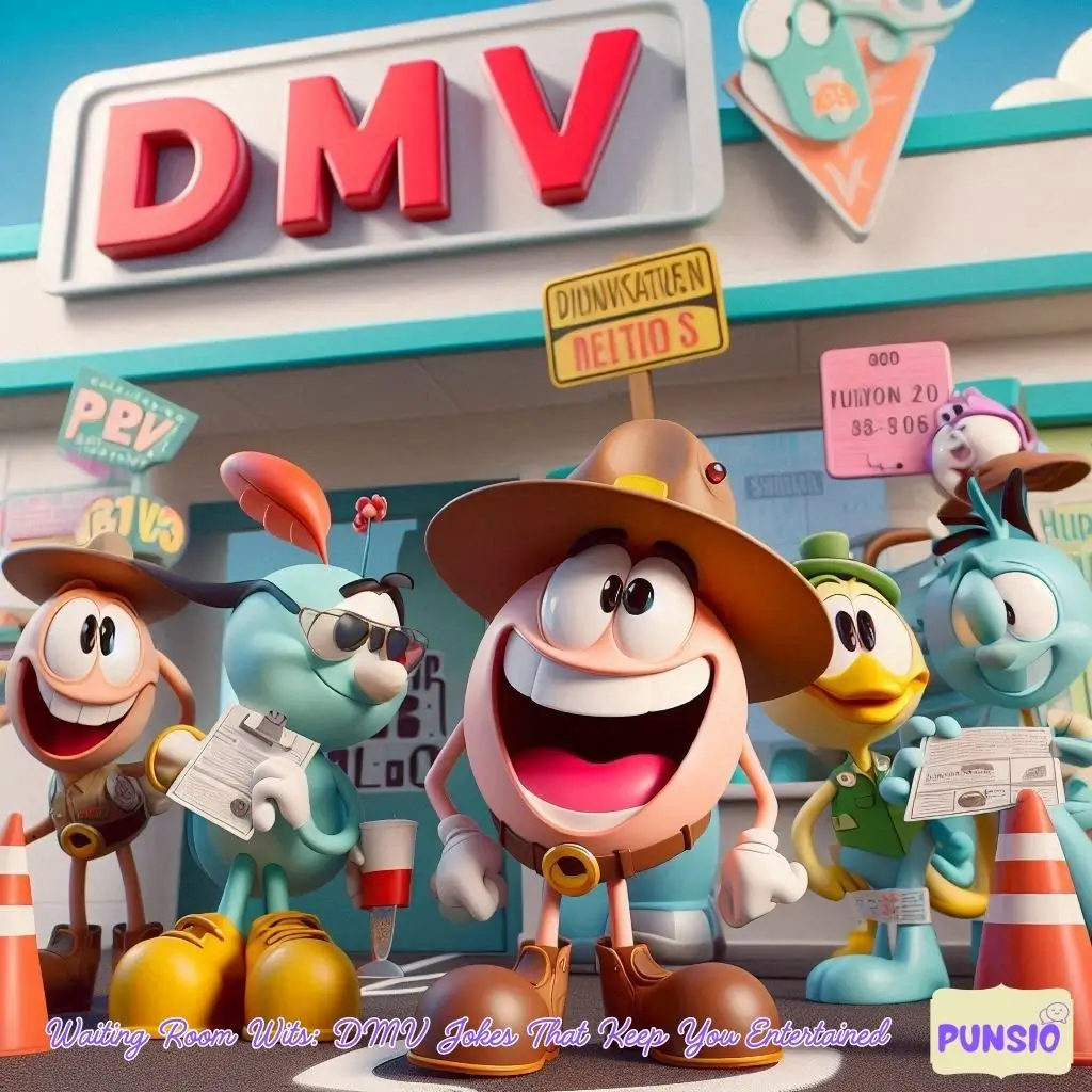 159+ Hilarity Hits the Road with DMV Jokes and Puns Galore!